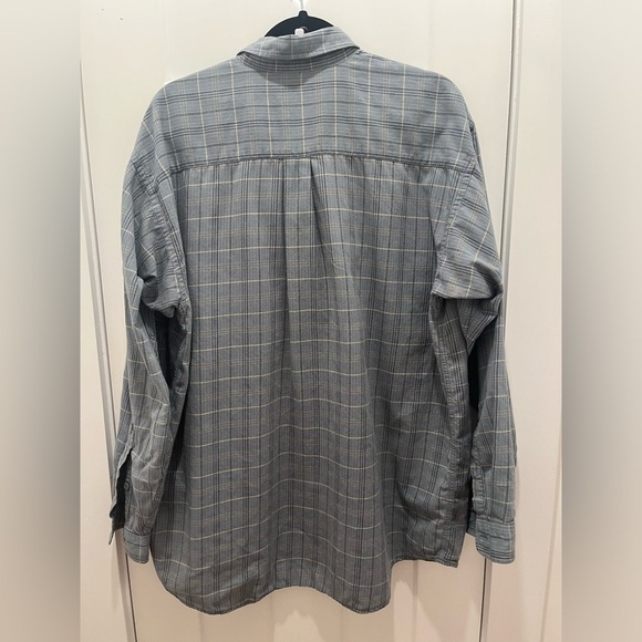 Vintage Patagonia Mens Organic Cotton Plaid Button Down Collared Long Sleeves - Picture 2 of 7